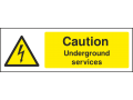 Danger Underground Services - Landscape